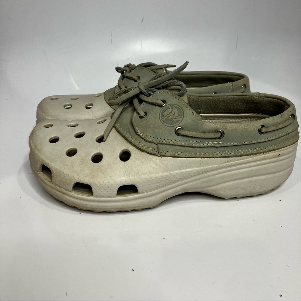 Crocs Islander pit crew boat Shoes size 9